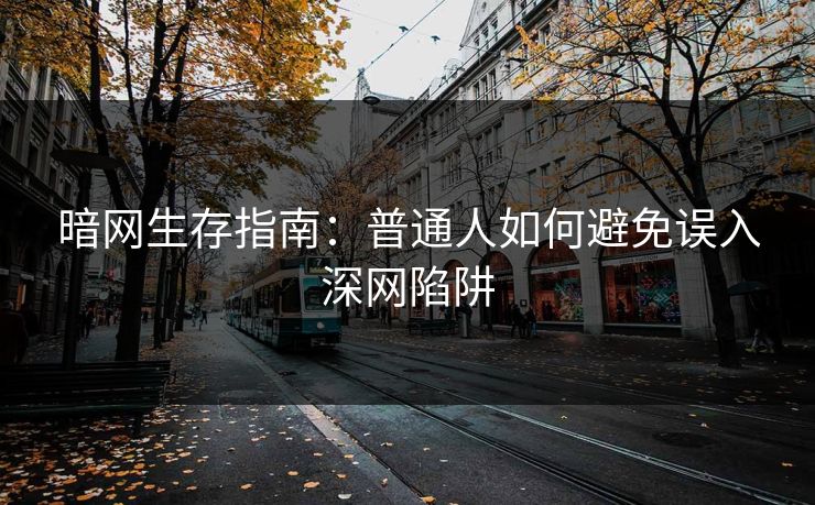 暗网生存指南：普通人如何避免误入深网陷阱